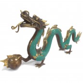 Feng Shui Big Dragon with Ball - 45cm - Click Image to Close